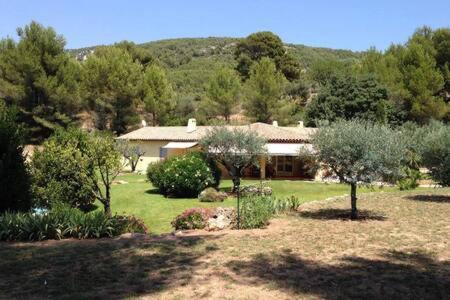 Вилла Maison Privee Au Calme Dans Mas Provencal Санари-сюр-Мер Экстерьер фото